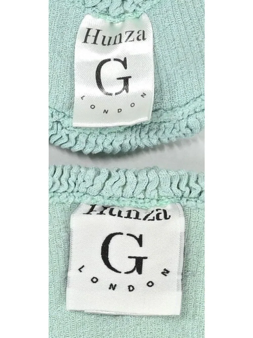Hunza G Xandra Bikini Set in Green